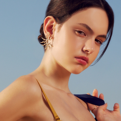 [Coralist Everyday] ต่างหู 'Coralist Earrings' รุ่น Sunshine (CRB53)