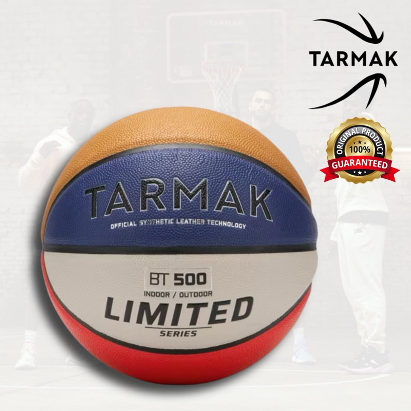 ลูกบาสเก็ตบอล รุ่น BT500 Touch เบอร์ 7 (สีน้ำเงิน/แดง) TARMAK