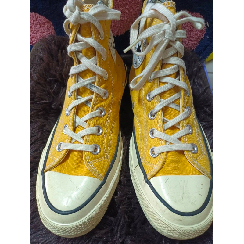 รองเท้าคอนเวิร์สหุ้มข้อ รองเท้าผ้าใบคอนเวิร์ส Converse มือสอง สินค้ามีพร้อมส่ง ชาย-หญิง เบอร์ 37-38