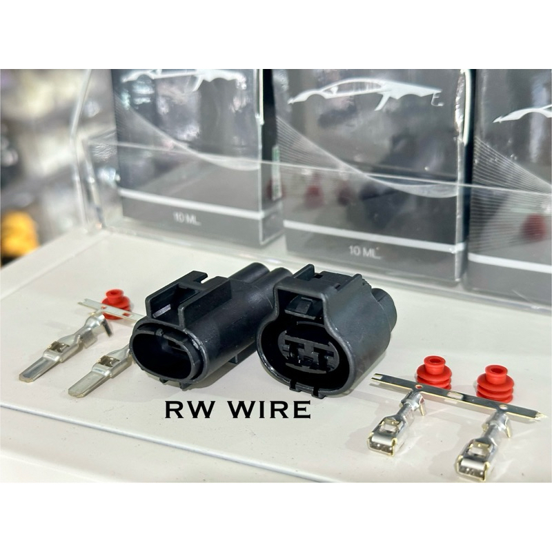 P-238 ปลั๊กพัดลมไฟฟ้า2p แท้ พร้อมพินแท้+ลูกยาง