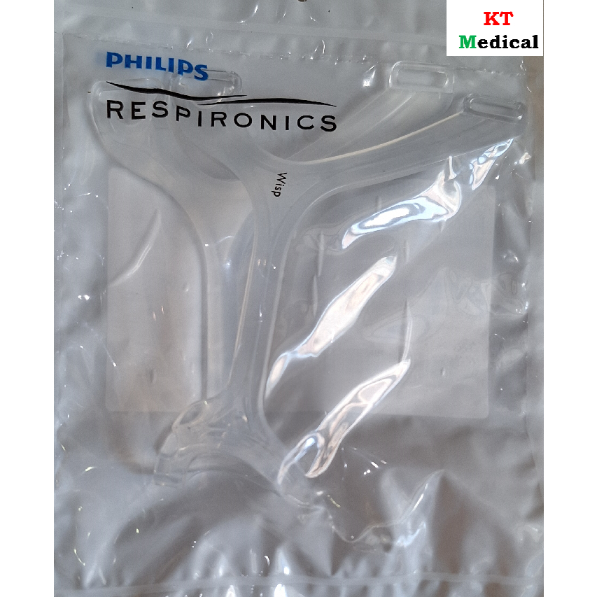 เฟรมสำหรับหน้ากาก CPAP Philips รุ่น WISP Nasal Mask แบบใส (ซิลิโคน) ของแท้