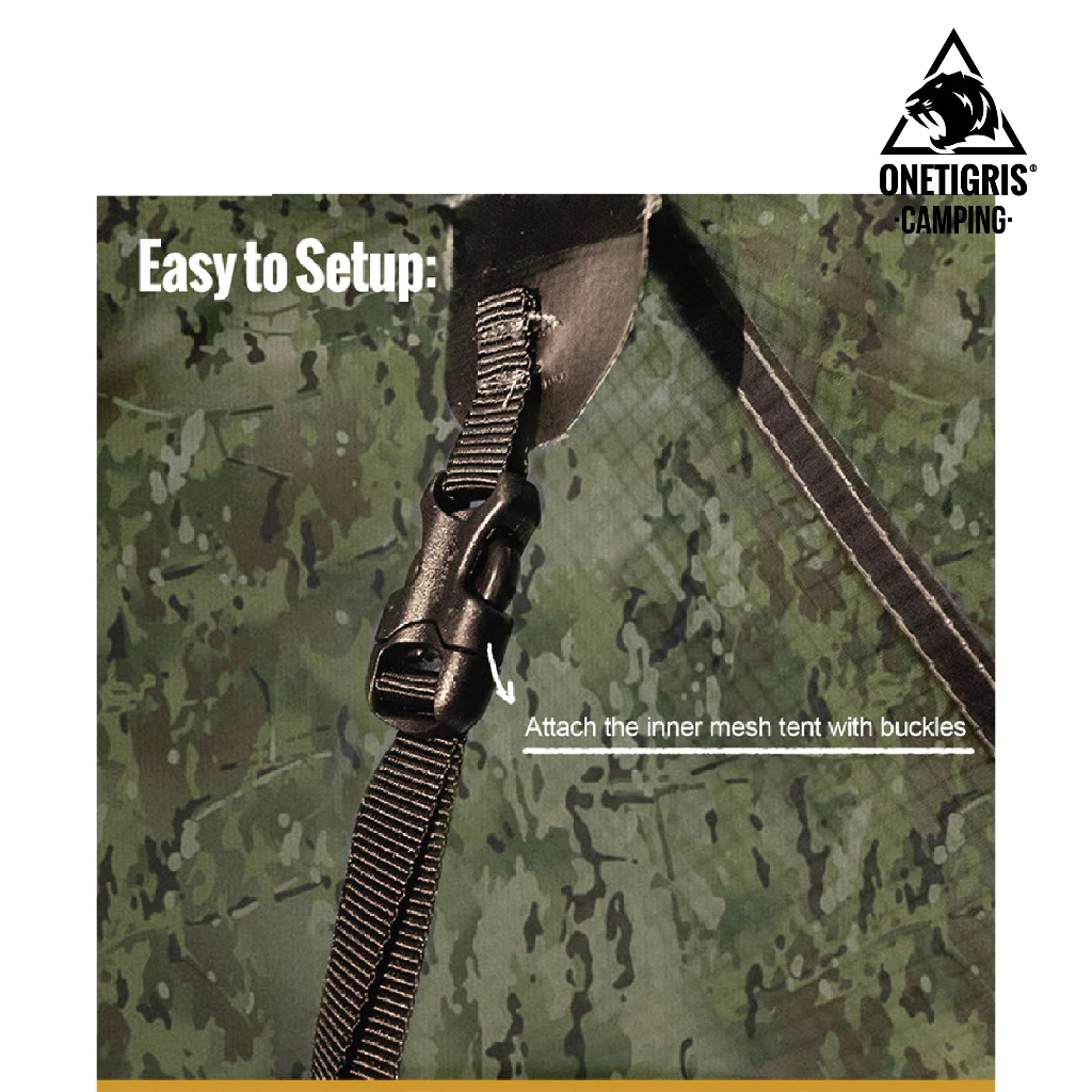OneTigris เต็นท์ Multicam COMETA Camping Tent thumbnail 10