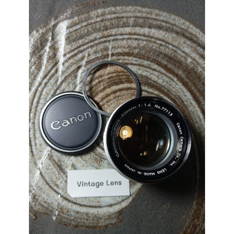 Canon Lens 50mm f1.4 LTM