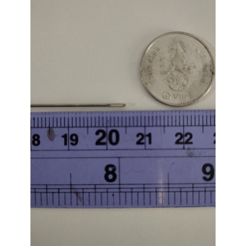 เข็มร้อยมาลัย  บาง 0.8 mm ยาว 355cm (  14 นิ้ว) 5,10 หรือ 20 เล่ม - รูปที่ 4