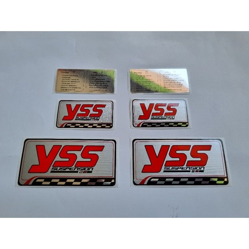 สติ๊กเกอร์ yss งานเหมือนแท้