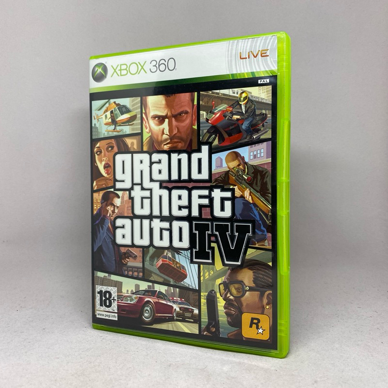 GTA4 | Grand Theft Auto IV | XBOX 360 Original DVD Games | PAL | English | เล่นบน XBOX ONE / Series X ได้