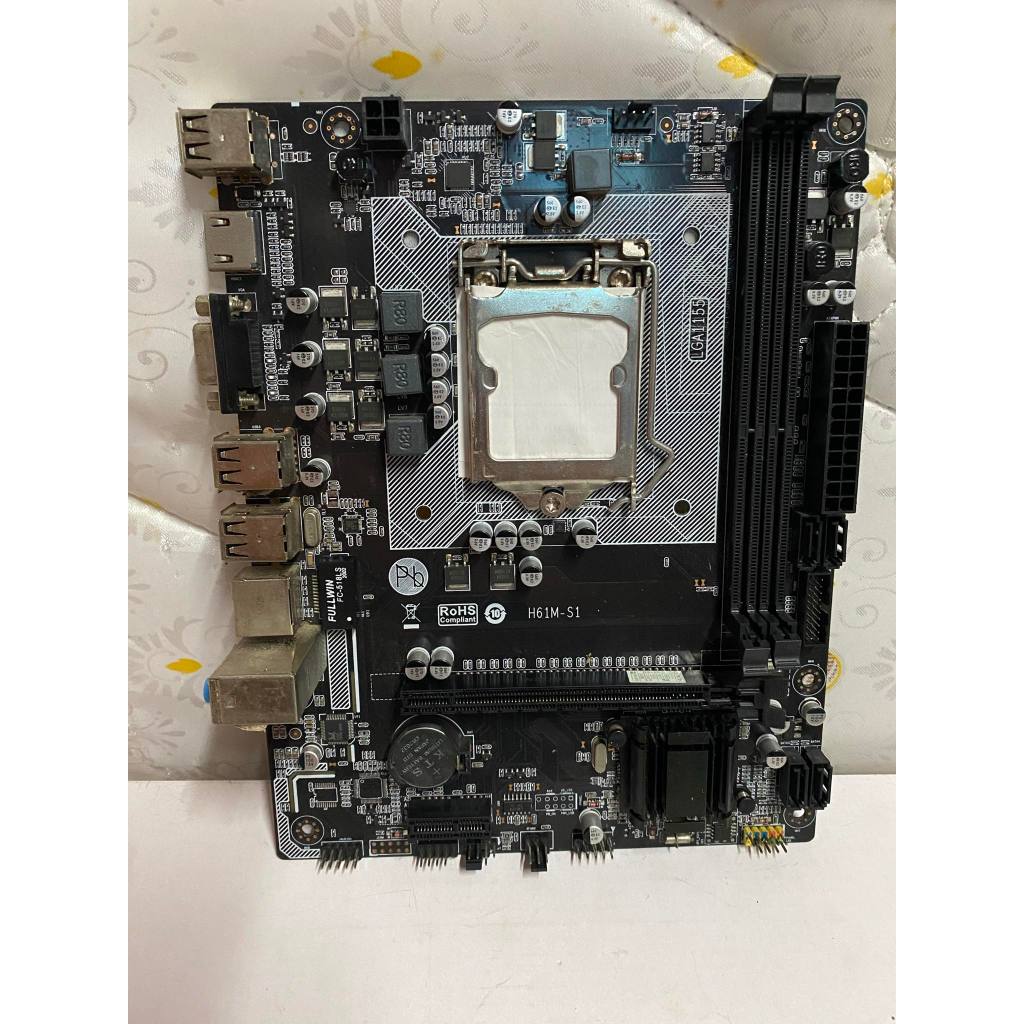 เมนบอร์ด LWC Longwell H61M-S1 V2 สำหรับ Socket 1155