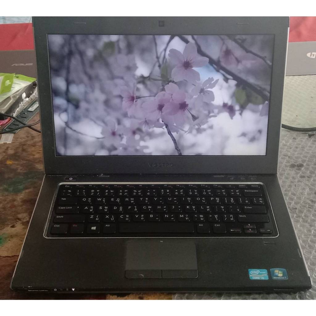 ขายโน๊ตบุ๊ตมือสอง ขายโน๊ตบุ๊ค DELL Vostro 3360 รายงาน ดูหนัง ยูทูป พิมพ์รายงาน สบายๆ ครับ