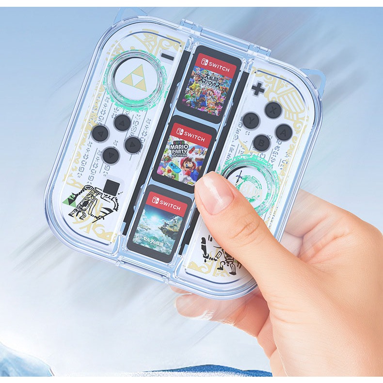 กล่องเก็บJoycon Nintendo Switch/oled กันฝุ่น PC Storage กล่องป้องกันแบบแข็ง
