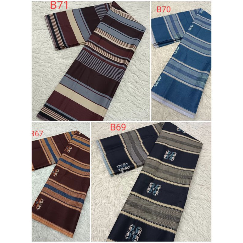 ผ้าโสร่งชาย ผ้าคอตตอน100% ผ้านิ่มไม่ลื่นสีไม่ตกซับน้ำได้(B89)ผ้าถุงเย็บสำเร็จพร้อมนุ่งและตัดชุดได้ ราคาส่ง