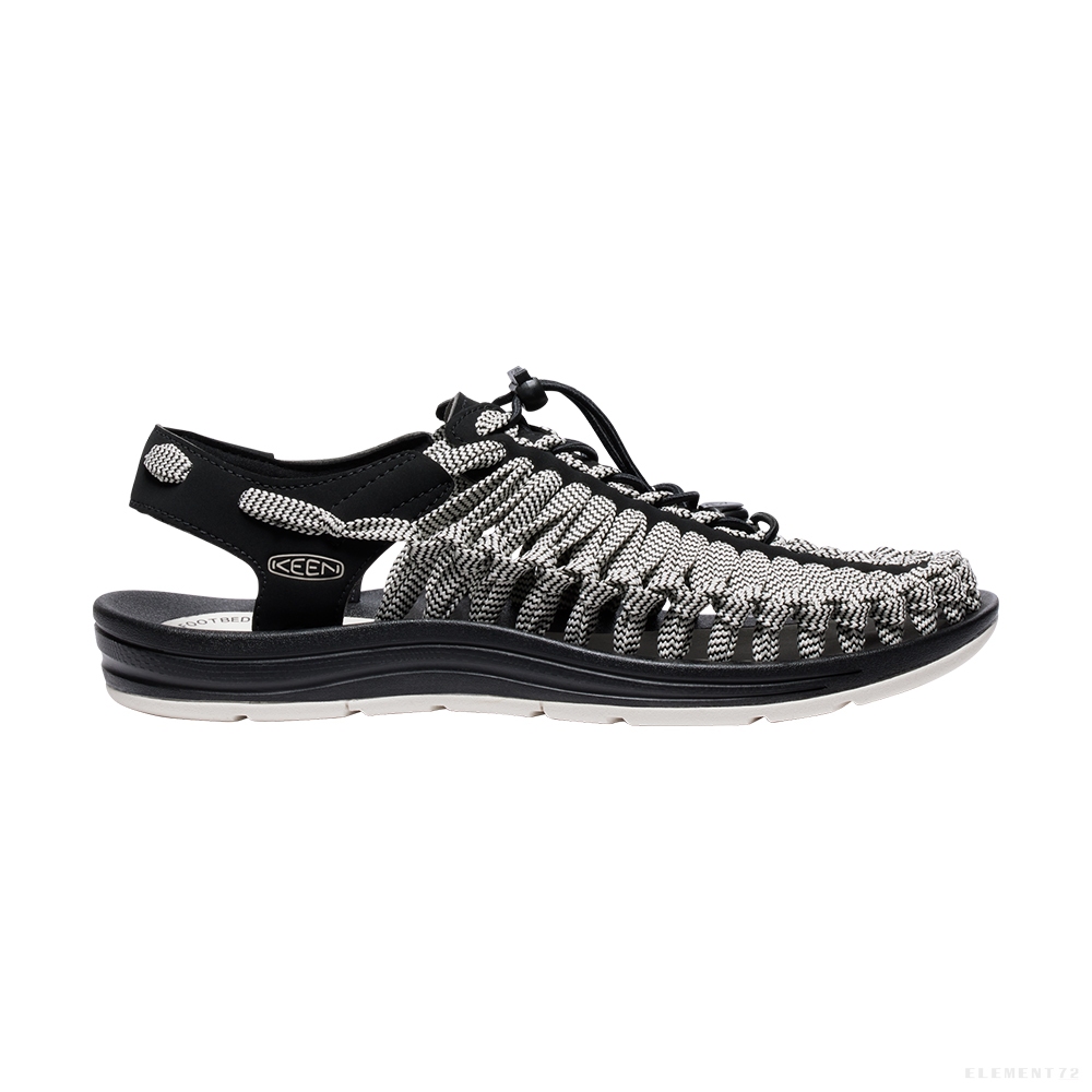 Keen รองเท้าผู้ชาย รุ่น Men's UNEEK FLAT (BLACK/BIRCH)