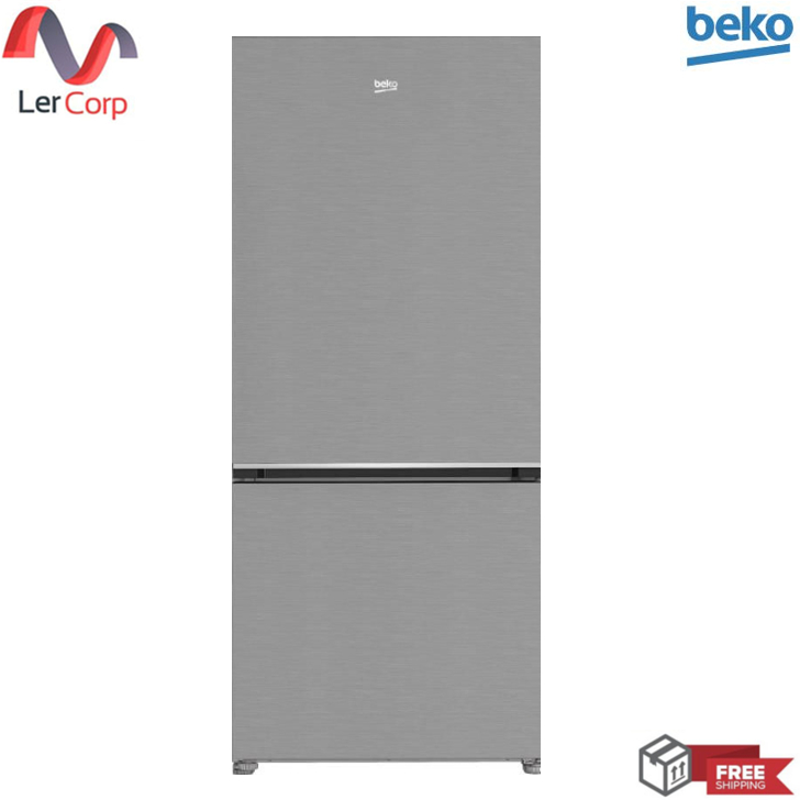 (Beko) ตู้เย็น 2 ประตู RCNT500I45VZHHFNX