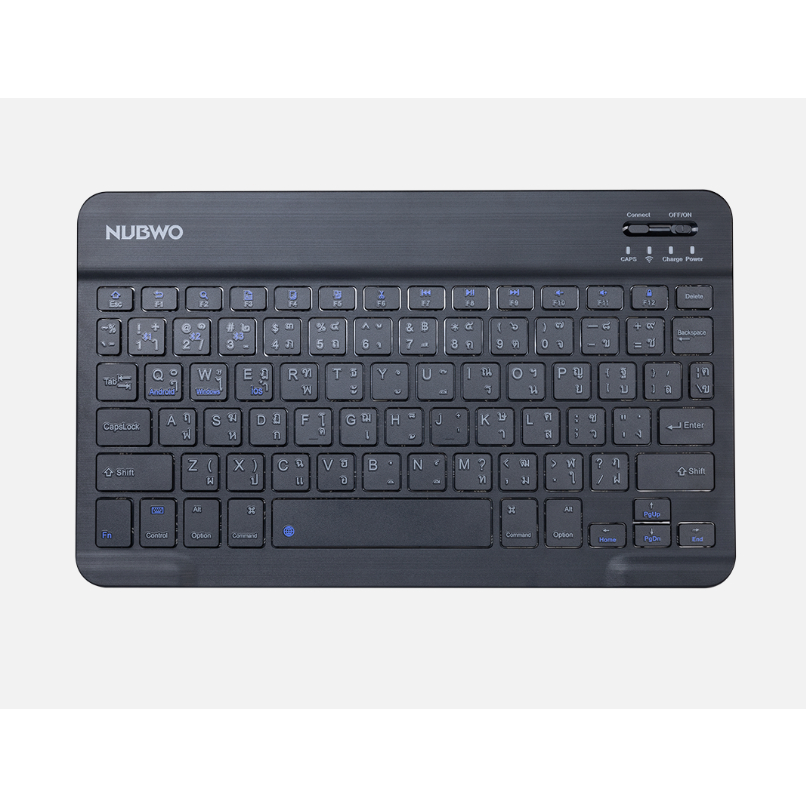 Bluetooth Keyboard NKB100 Black - NUBWO