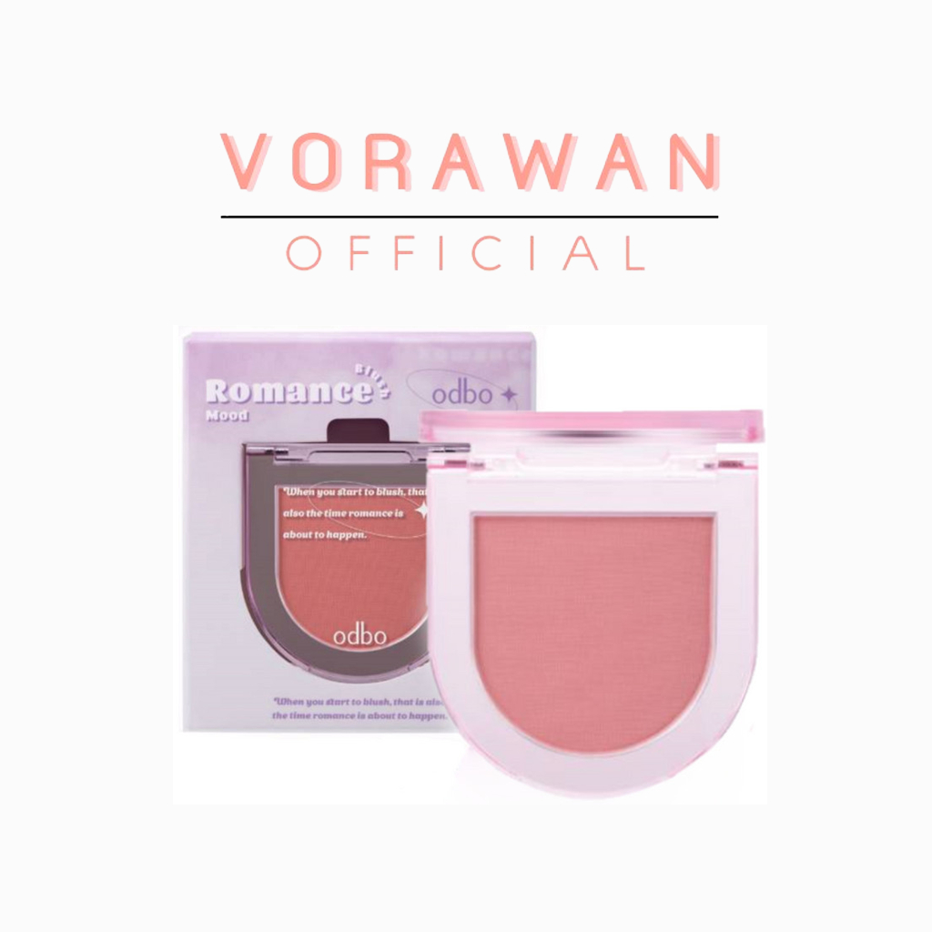 OD1319 odbo Romance Mood Blush โรแมนซ์ มู้ด บลัช