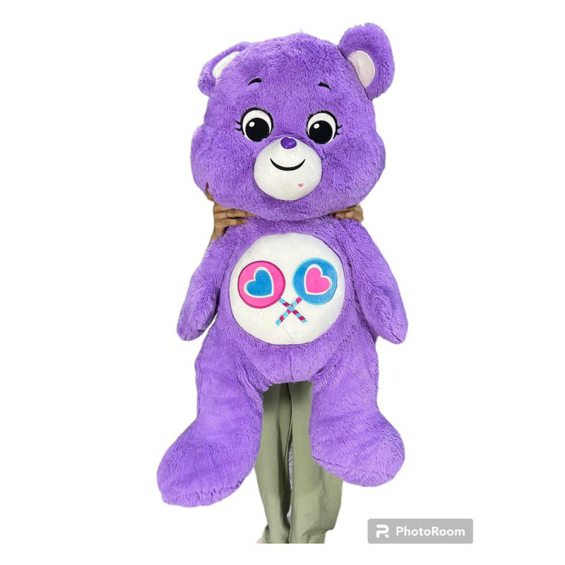 Basic Fun Care Bear 90cm. Plush (Share Bear (Purple))