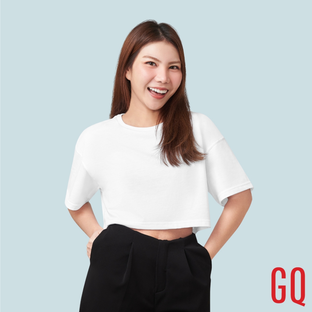 GQ Everyday T-Shirt Crop ใส่สบายทุกวัน