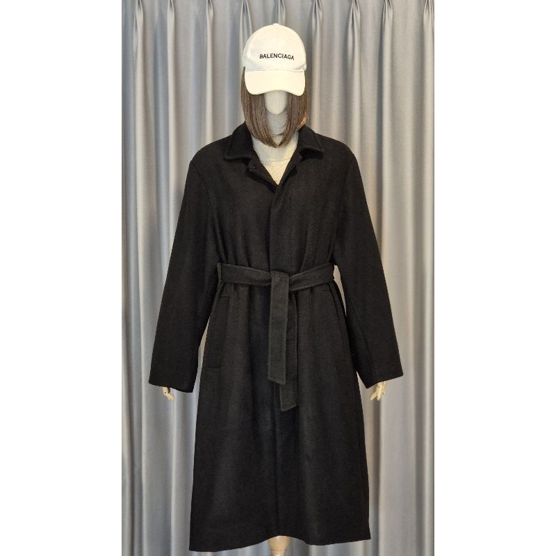 Trench coat ไซส์ใหญ่ มือสอง ของญี่ปุ่นเกาหลี แบรนด์ Lul's ขนาด อก 56"
