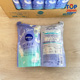 🎌ญี่ปุ่นแท้💯% 🚚พร้อมส่ง 🛁 Nivea Angle Skin Body Wash Refill 360ml. ถุงเติมครีมอาบน้ำนีเวีย กลิ่นหอม
