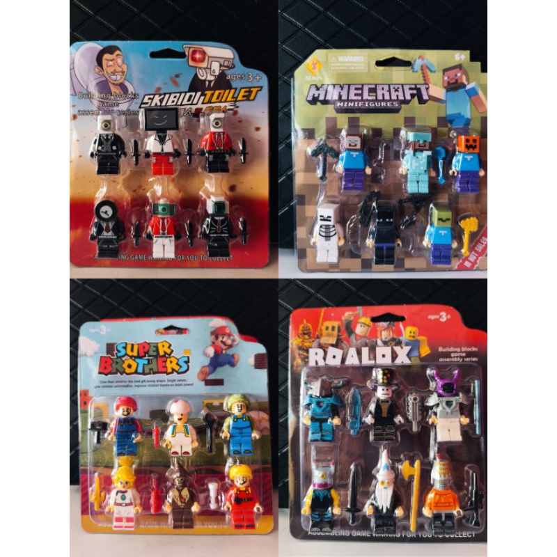 ⚡ มาใหม่ ⚡skibidi toilet ตัวต่อ เลโก้ พร้อมส้ม ที่ไทย