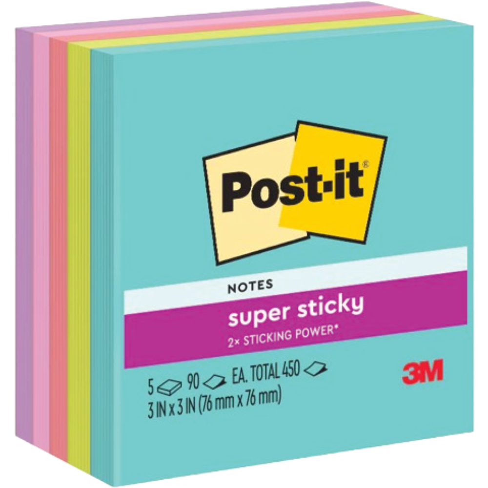 โพสต์ อิท 654 โพสต์-อิท โน้ต 3×3″ 3M Post-it ราคา ถูกที่สุด ดีลบีเคเค แกลเลอรีภาพที่ 5