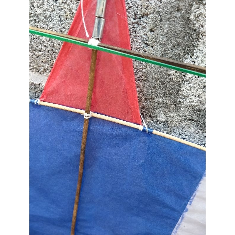 ว่าวควาย 90 ซม. มีพร้อมแอก เทสผ่านแล้ว เล่นลมเบาลมร้อน และลมแรง พับต่อได้ขึ้นดีหรือเอาไว้ประดับบ้านก็สวย - รูปที่ 5