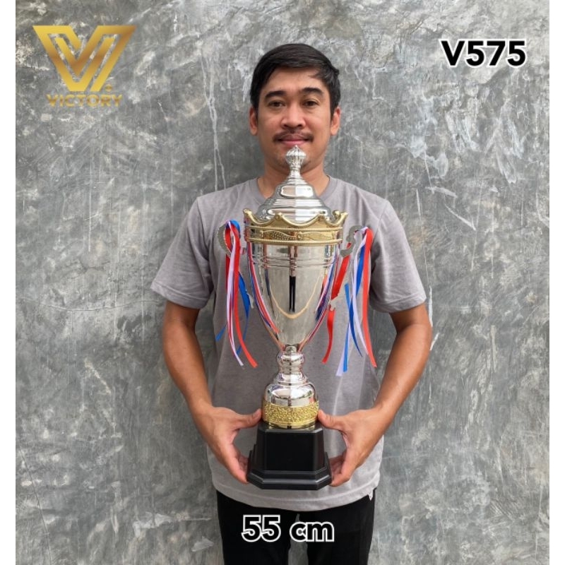 ถ้วยรางวัล Victory สวยงาม ทนทาน มี 4 ไซส์ให้เลือก V573-V576 - รูปที่ 3