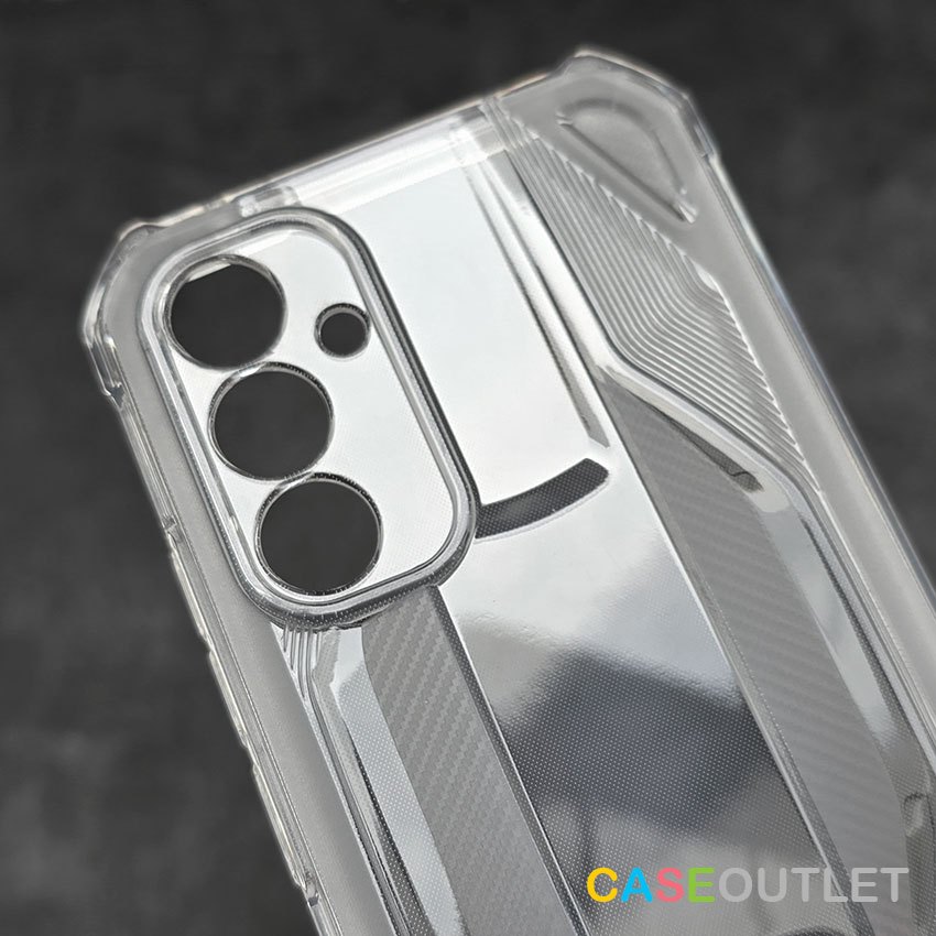เคส Samsung A14 A24 A34 A54 A25 A35 A55 5g TPU ใส 3D หนา ลายเส้น กันกระแทก เสริมมุม ของแท้ งานแท้
