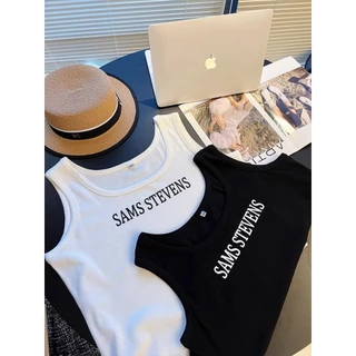 #สส1-ส่งจากไทย（2สี）เสื้อกล้ามผู้หญิง ทรงสวย คอกลม ยืดได้เยอะ ผ้านิ่ม ใส่สบายมาก