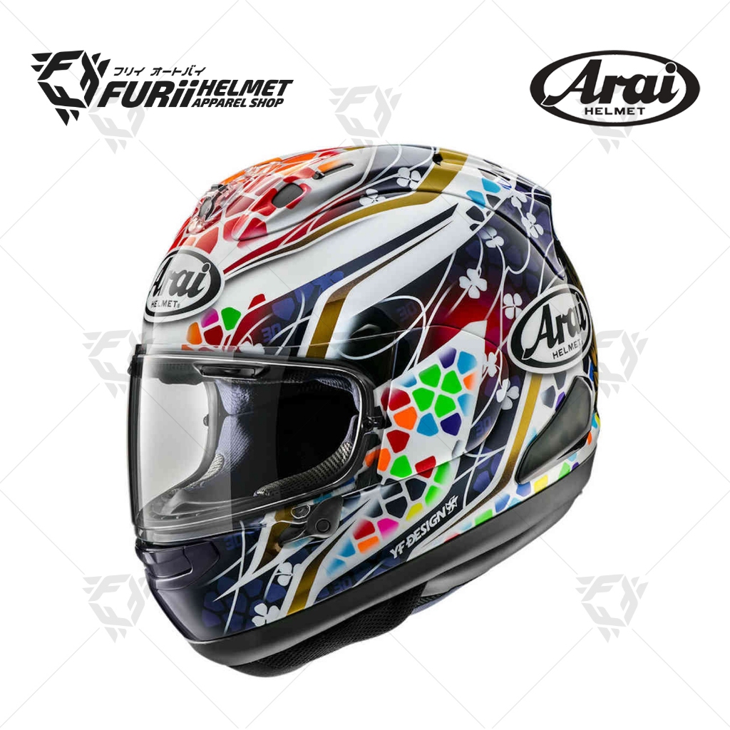 หมวกกันน็อคเต็มใบ Arai : RX-7V EVO Nakagami GP2