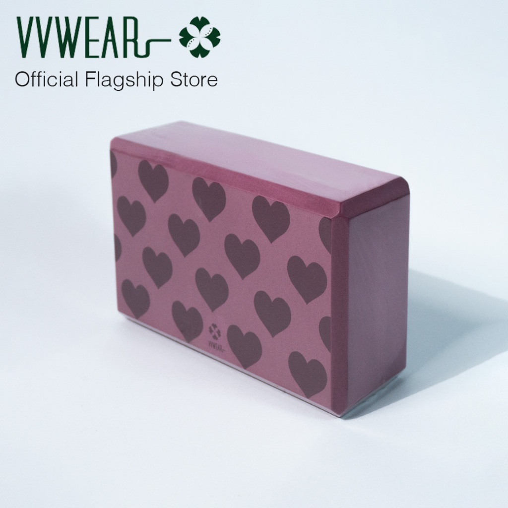 VVwear  Rounded Block (230-140-90) วีวีแวร์ บล็อคโยคะ / พิลาทิส แบบตัดขอบ