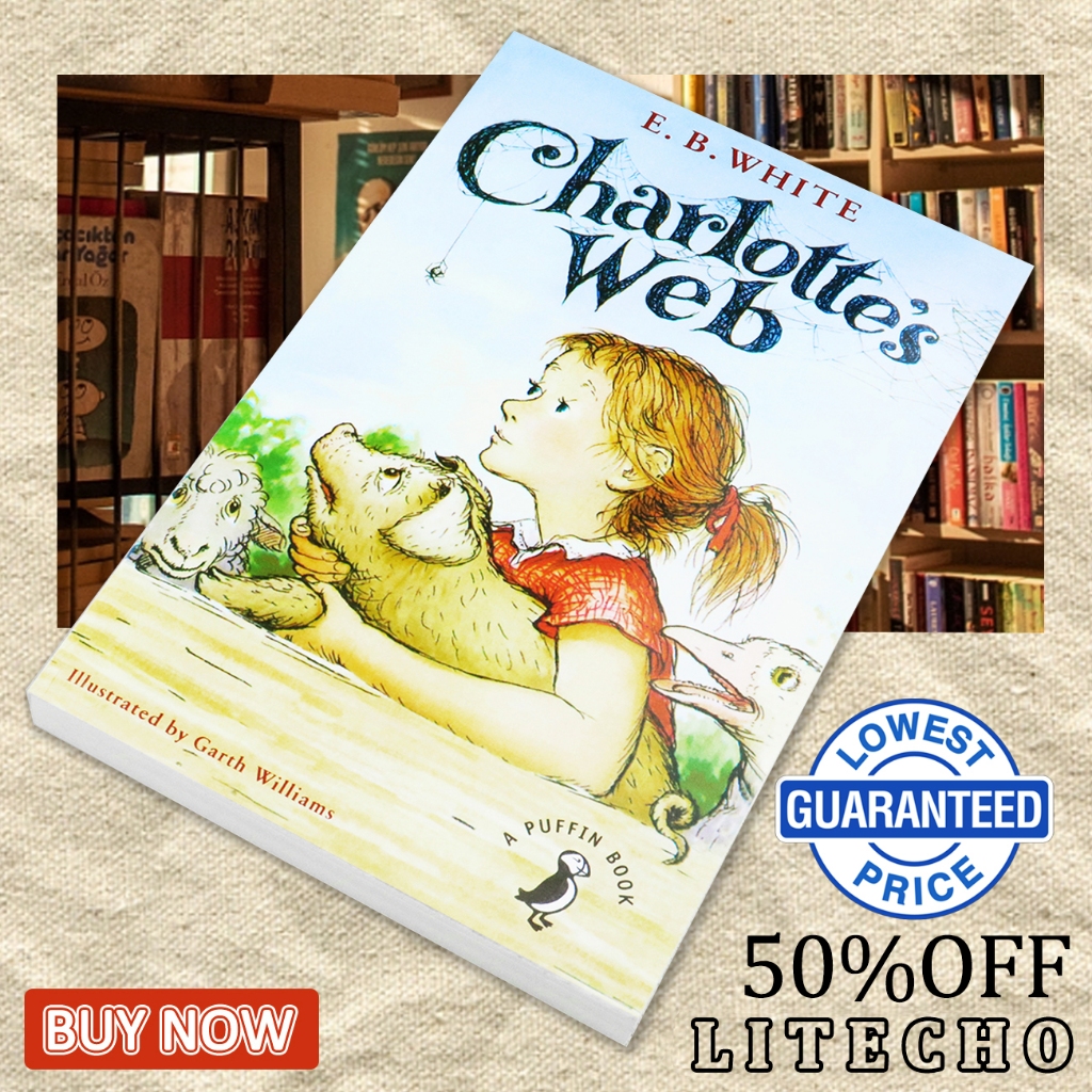 【English Book】Charlotte's Web: A Newbery Honor Award Winner by E. B. White