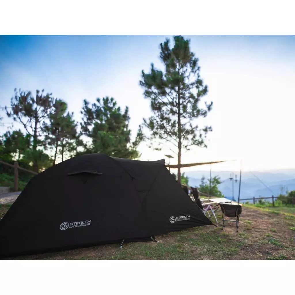 K2 STEALTH  สีดำ เต็นท์แคมป์ปิ้ง 6P (เสาอลูมิเนียม) thumbnail 8