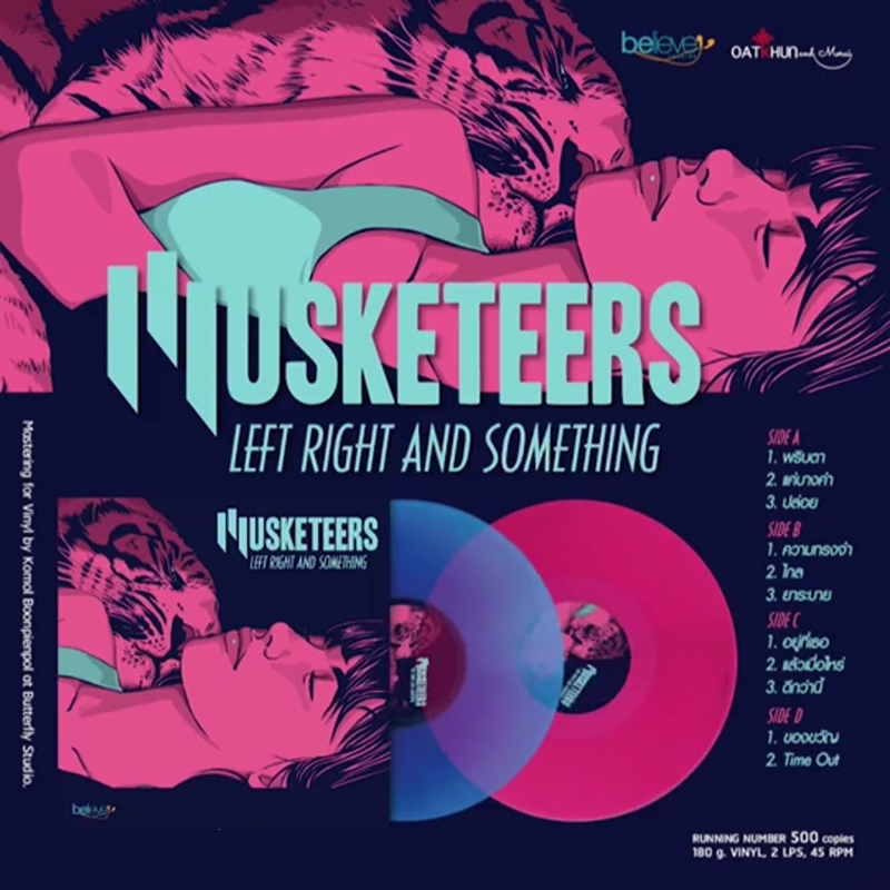 Vinyl Musketeers : Left Right and Something 2LP