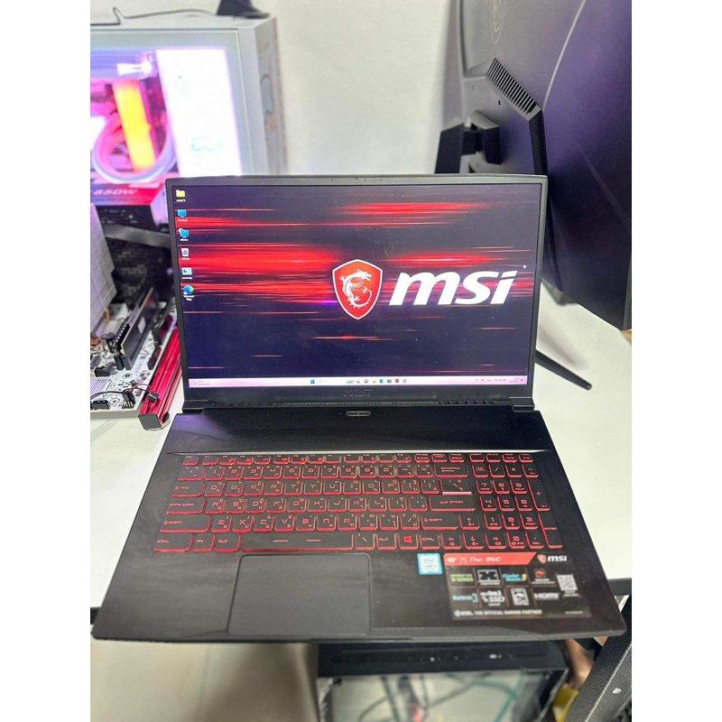 Notebook MSI GF75 Thin 9SC-076TH i7 9750H GTX1650 17นิ้ว