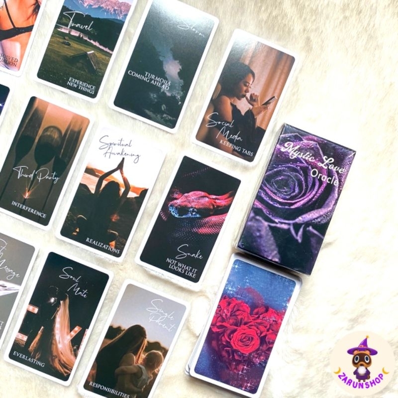 ไพ่ออราเคิล ไพ่ยิปซี (พร้อมส่ง💜) Mystic Love Oracle🔮💫