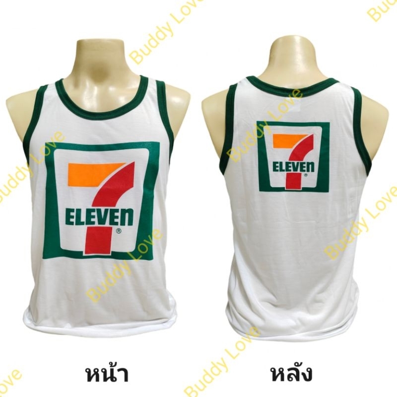 เสื้อกล้ามไทยแลนด์ พิมพ์ลายเซเว่น Tshirt Souvenir Thailand foreign Gift ของฝากต่างชาติ ไทยแลนด์