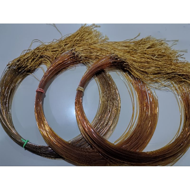 สายเอ็นต่อปลายสำหรับทำครืนไก่ราคาถูกสายเอ็นต่อปลายไนลอนเบอร์ 60 70 80 90 มีพร้อมส่งบริการเก็บเงินปลายทางมัดละ 30 เส้น