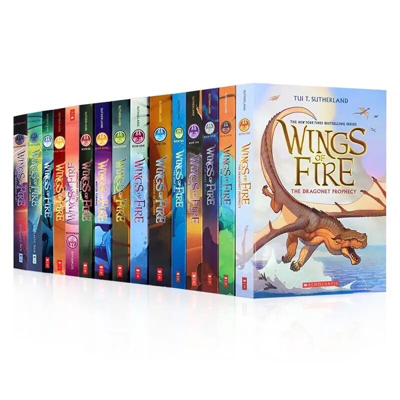 (พร้อมส่ง) หนังสือวรรณกรรมภาษาอังกฤษ Wings of Fire (Box Set) 1 เซท มี 15 เล่ม