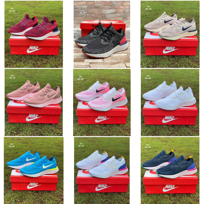รองเท้าผ้าใบNew รุ่น Epic React infinity sz.36–45 ส่งจากประเทศไทย[สินค้าพร้อมกล่อง+ใบเสร็จ]