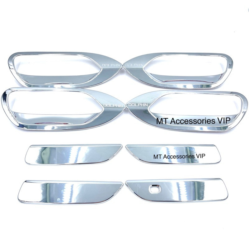 Dolphin เบ้ากันรอย ครอบมือจับ สีโครเมี่ยม byd dolphin#BYD