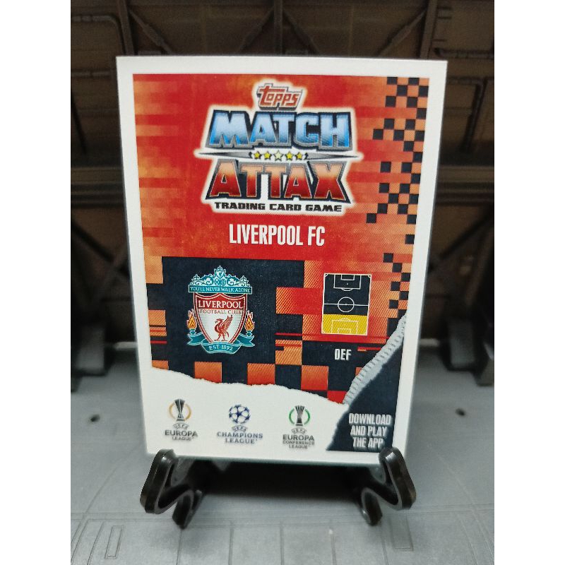 รวมการ์ด base Topps match attax Card Liverpool Fc 2023-2024 - รูปที่ 4