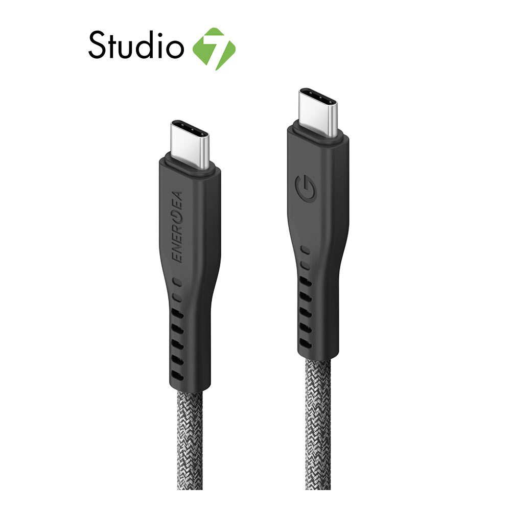 สายชาร์จ ENERGEA USB-C to USB-C 240W with MCT GEN2 1M. by Studio 7