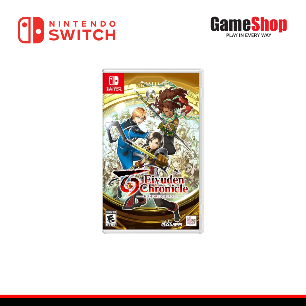 Nintendo Switch : Eiyuden Chronicle: Hundred Heroes นินเทนโด้ สวิตช์ แผ่นเกม