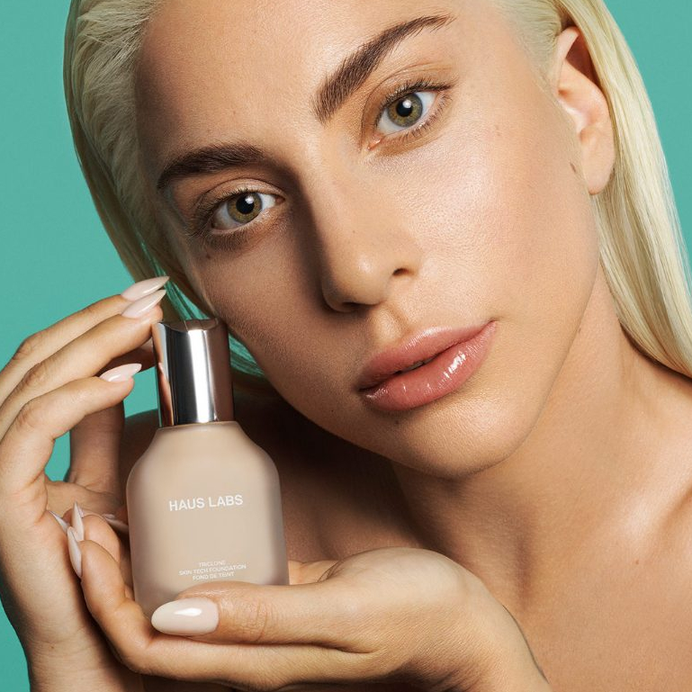 (สั่งจากVDOเพื่อรับส่วนลดพิเศษ) พร้อมส่ง Haus Labs by Lady Gaga Triclone Skin Tech medium Coverage Foundation