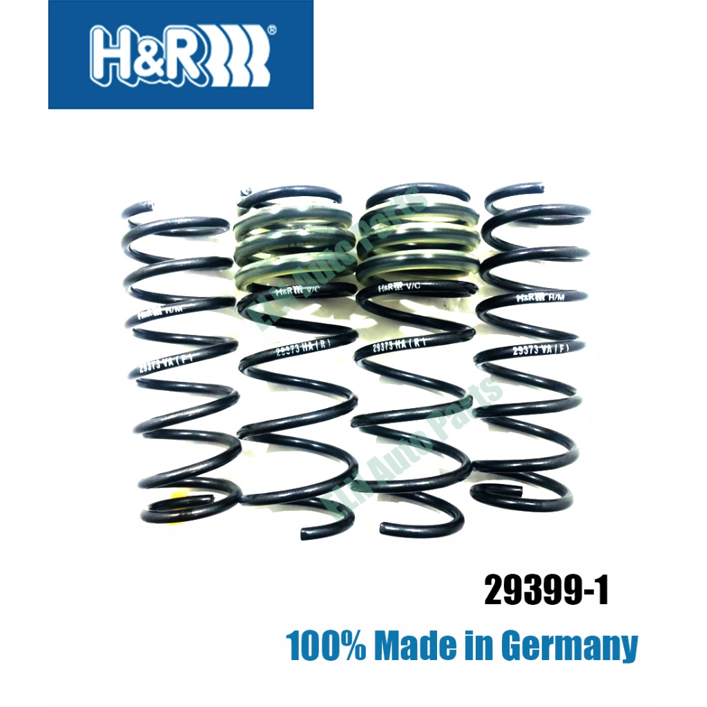 H&amp;R สปริงโหลด (lowering spring) TOYOTA MR2 type W3 ปี2000/ โหลดลง 30 mm.