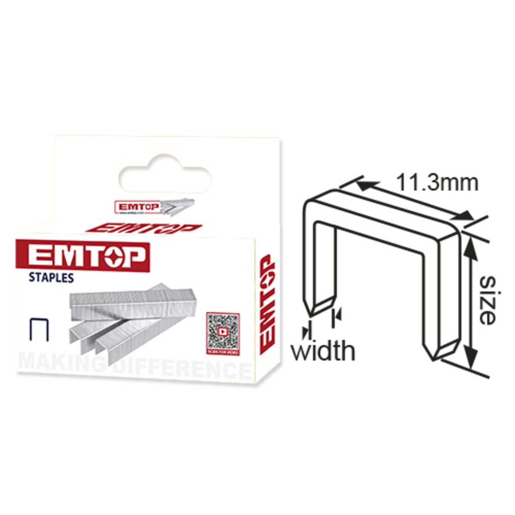 EMTOP ลูกแม็ก รุ่น ENAL0110