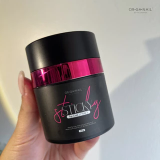 ORGANAIL Sticky Top Coat 4in1 ท็อปเนื้อหนาไม่ต้องเช็ดความเหนียว l ฮาร์ดเจล เจลติดอะไหล่ กระปุกชมพู