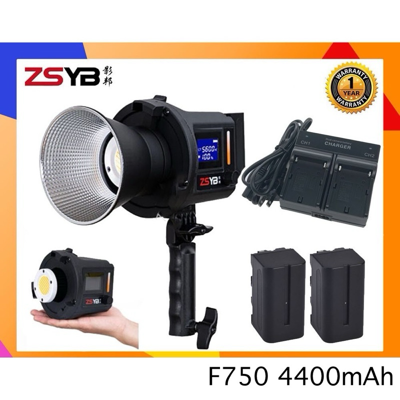 New! ไฟวิดีโอ LED 80วัตต์ ZSYB CL-80 Bi Color 2700-6500K CL80bi Studio Strobe 80w ไฟส่องถือ ช่างภาพ