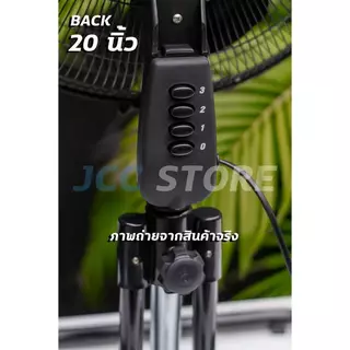 พัดลม 20 นิ้ว Sanshiro Fan Turbo 2024 รับประกัน 2 ปี
