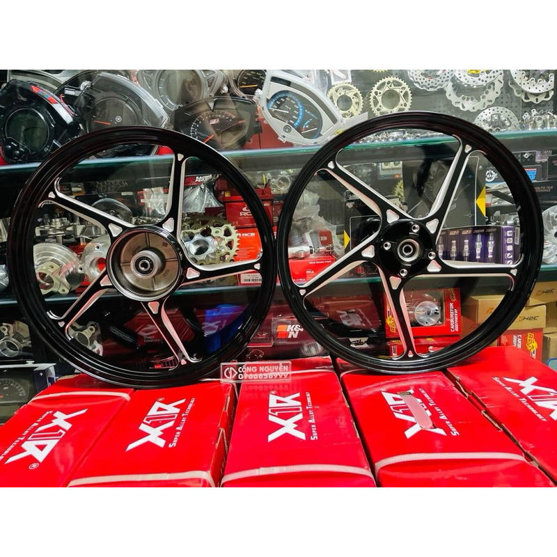 ล้อแม็คCNC-X1Rสำหรับwave(อ่านรายละเอียดให้เข้าใจก่อนสั่ง)